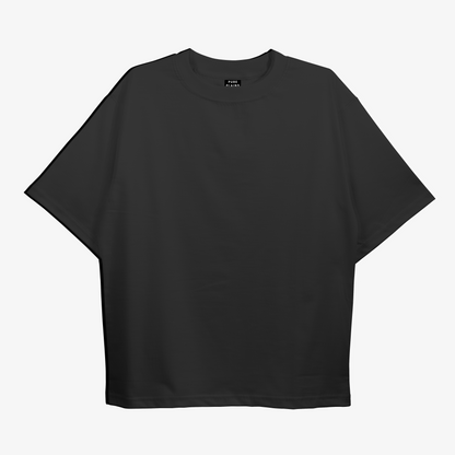 Spooky Vibes Oversized Black Tshirt