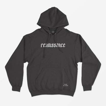 Renaissance Black Regular Fit Hoodie