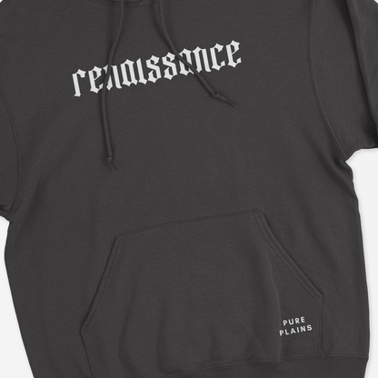 Renaissance Black Regular Fit Hoodie