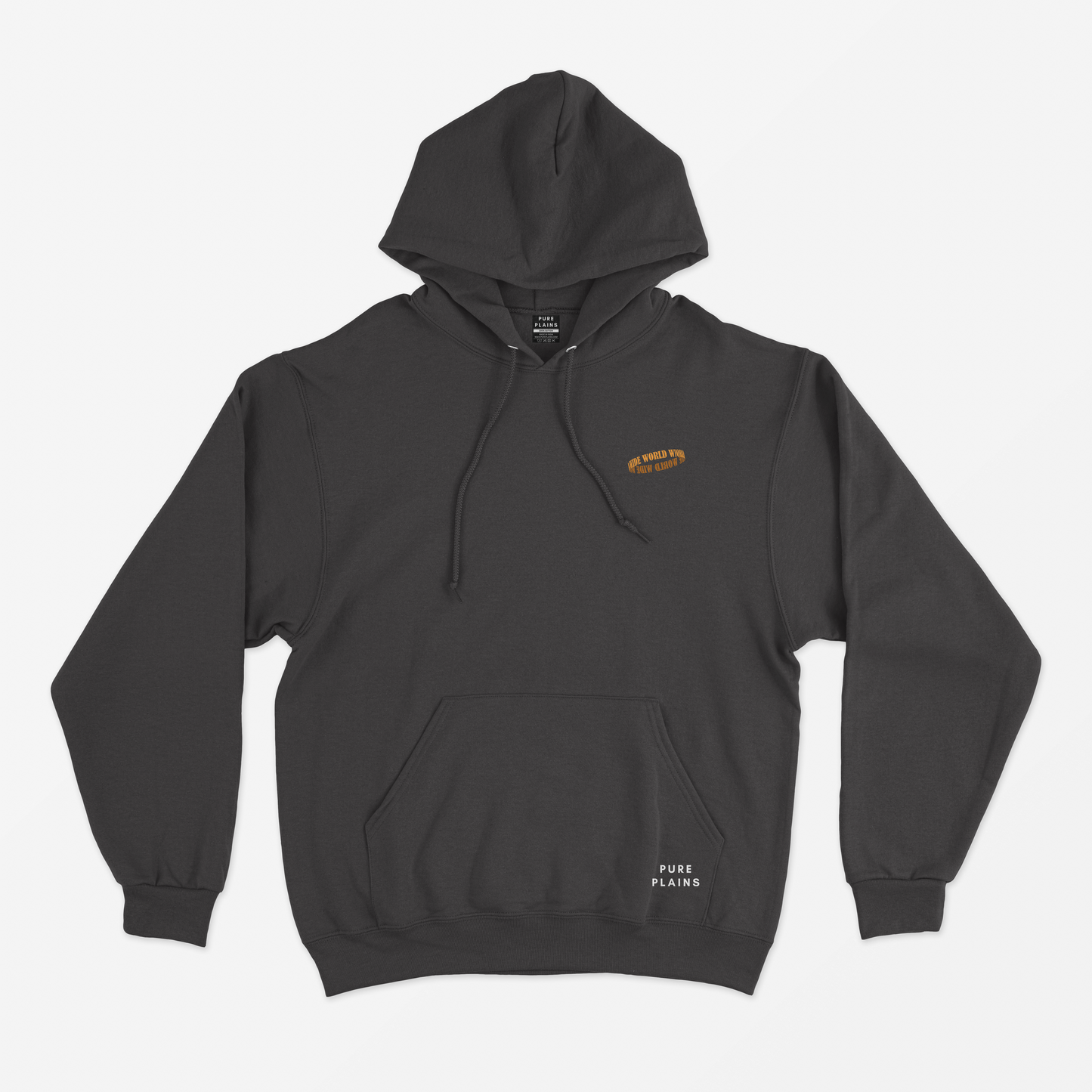 Broken Culture Black Regular Fit Hoodie