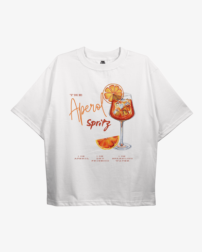 Aperol Spritz Oversized Tshirt - Pure Plains