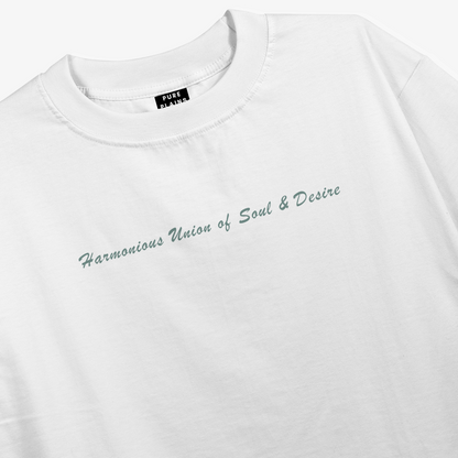 Eternal Love : Psyche & Eros Oversized White Tshirt