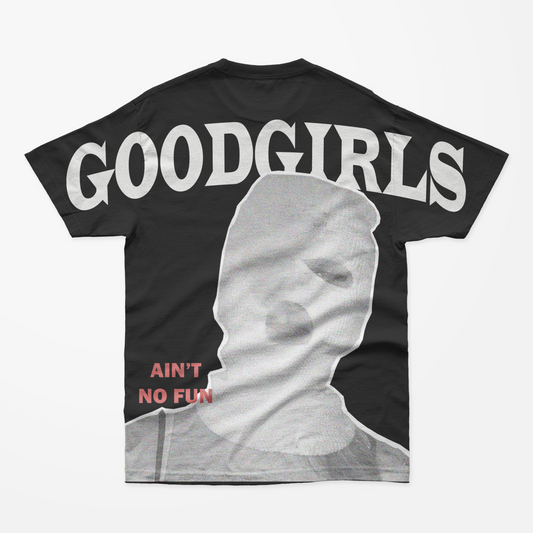 Good Girls Oversized Black Tshirt
