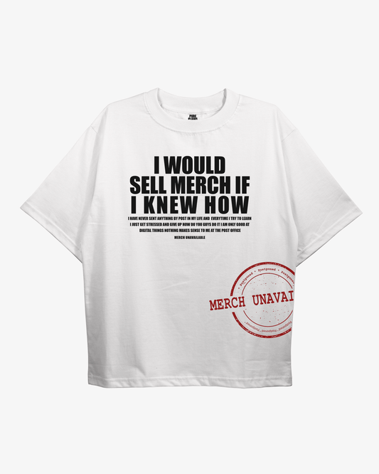 Merch Unavailable Oversized Tshirt - Pure Plains