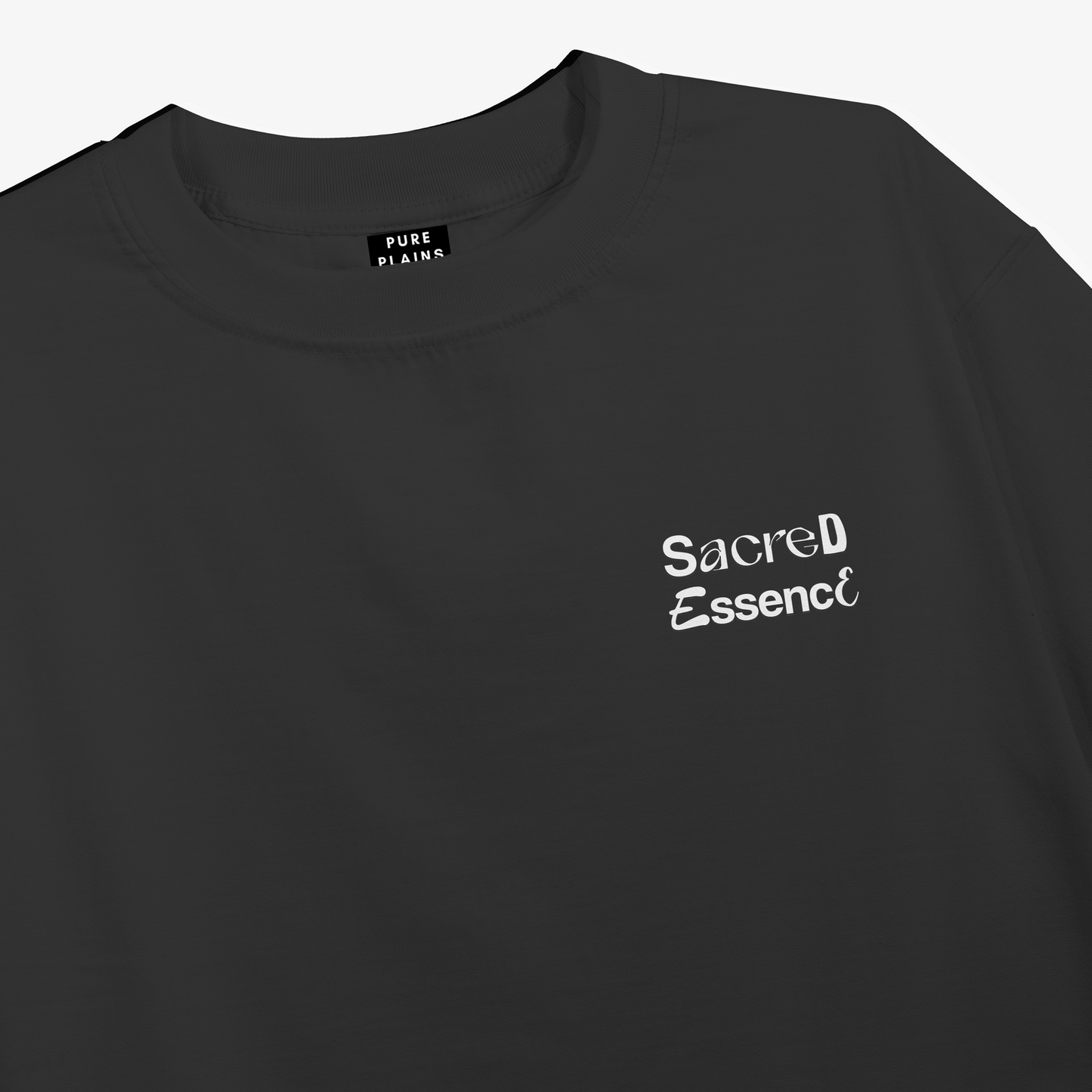 Sacred Essence Oversized Black Tshirt