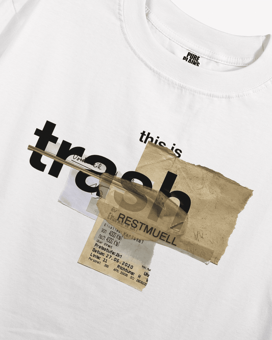 Trash Oversized Tshirt - Pure Plains