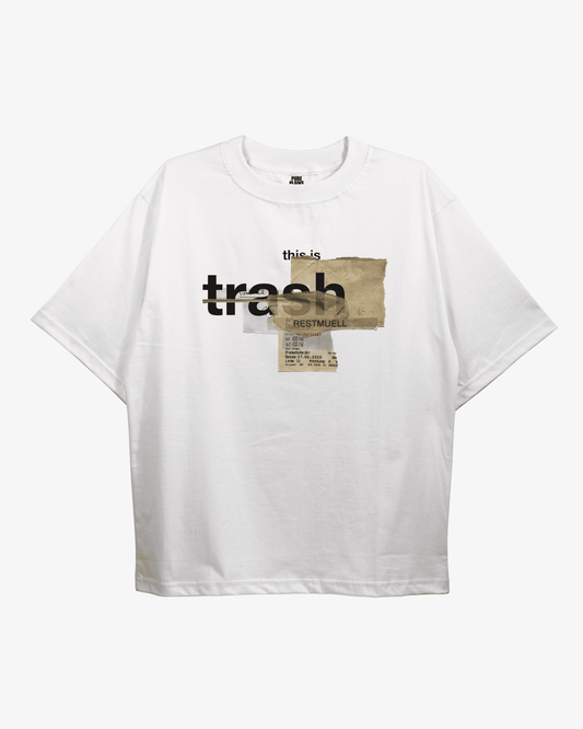 Trash Oversized Tshirt - Pure Plains