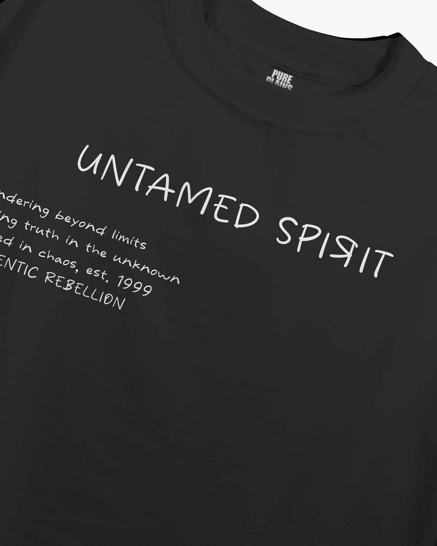 Untamed Spirit Oversized Tshirt - Pure Plains
