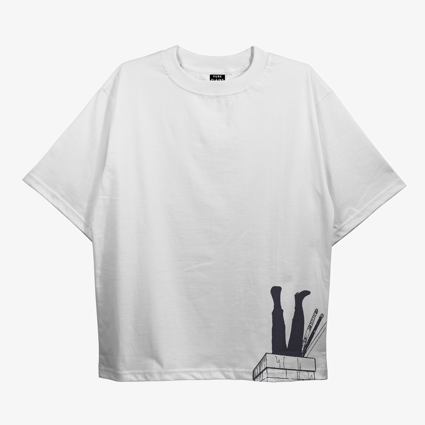 One Piece - Zoro Oversized Anime White T-shirt